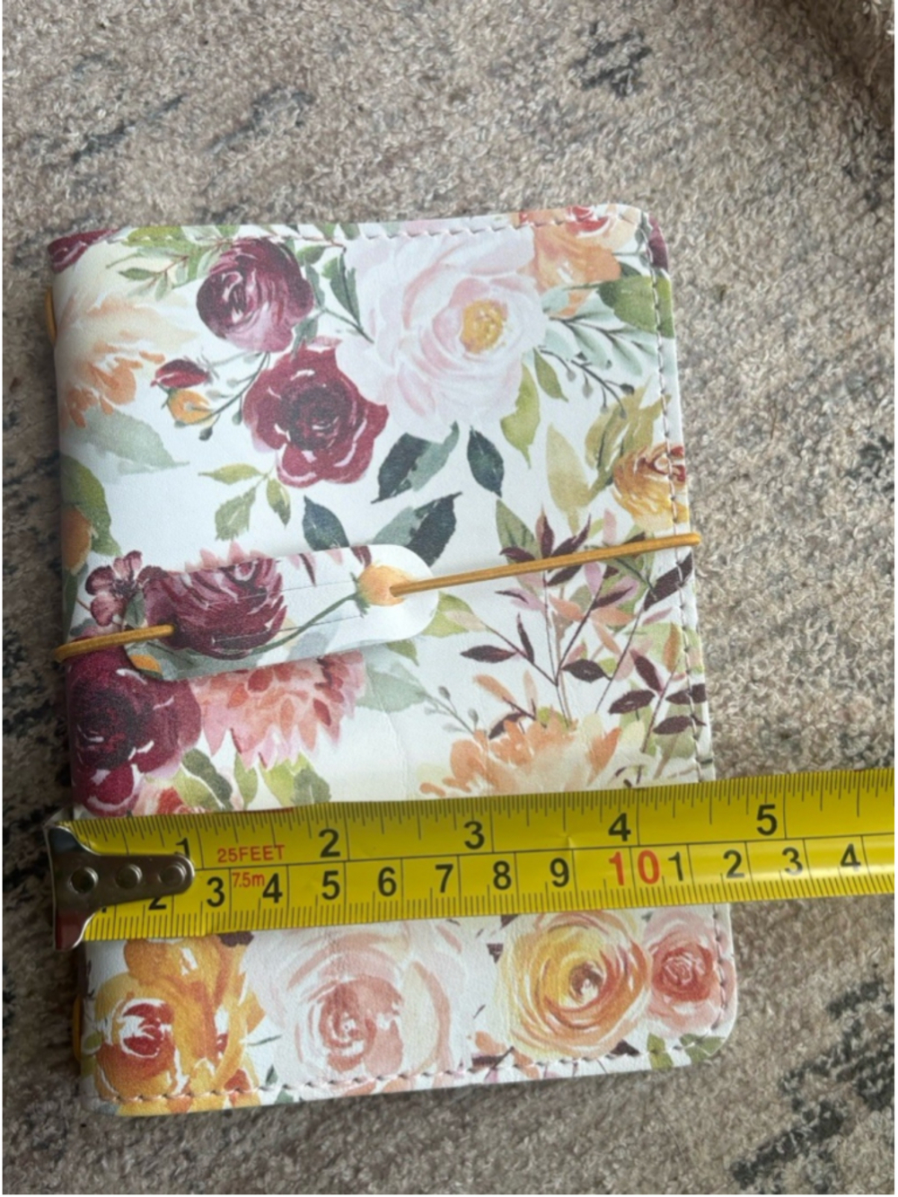 Foxy Fix Limited Edition Floral Personal Size Traveler’s Notebook Cover 4.5x6.5” - Picture 5 of 7